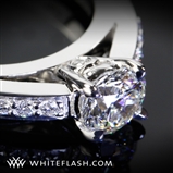 Flush Fit Diamond Engagement Ring