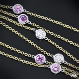 Color Me Mine Diamond and Sapphire Necklace