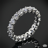 Annettes U-Prong Eternity Diamond Wedding Ring