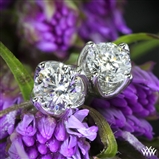 W-Prong Diamond Earrings