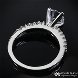 Platinum Petite Diamond Engagement Ring