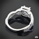 Diamond Braid Diamond Engagement Ring