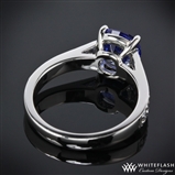 Sapphire Half Eternity Engagement Ring