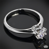 Swan Solitaire Enagement Ring by Vatche