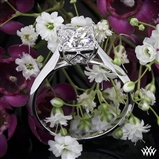 Inara Solitaire Engagement Ring for Princess Cut Diamonds by Vatche