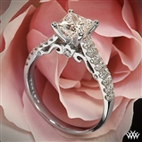 Verragio Dual Row Shared-Prong Diamond Engagement Ring