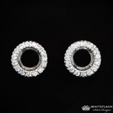 White Gold Diamond Earring Jackets