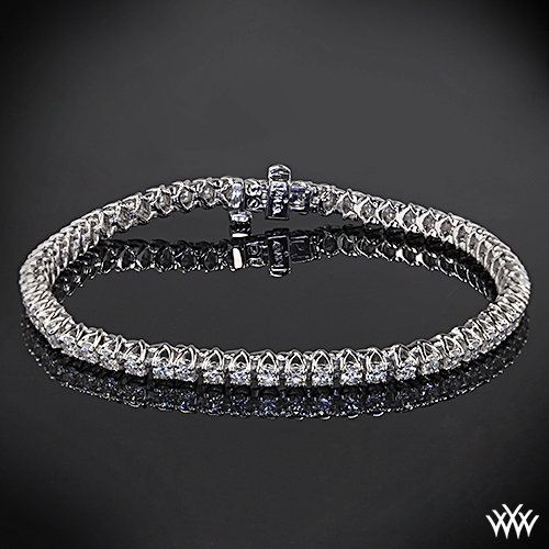 3.00ctw X-Prong Diamond Tennis Bracelet