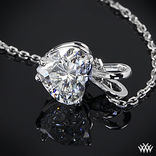 Heart Cut Diamond Pendant