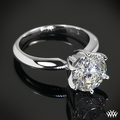 6 Prong Solitaire Engagement Ring