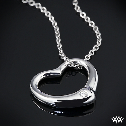 Essence Diamond Heart Pendant