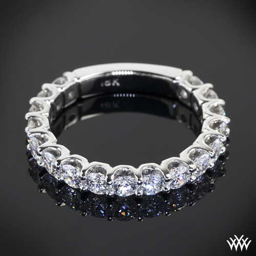 Annette's U-Prong 3/4 Eternity Diamond Wedding Ring