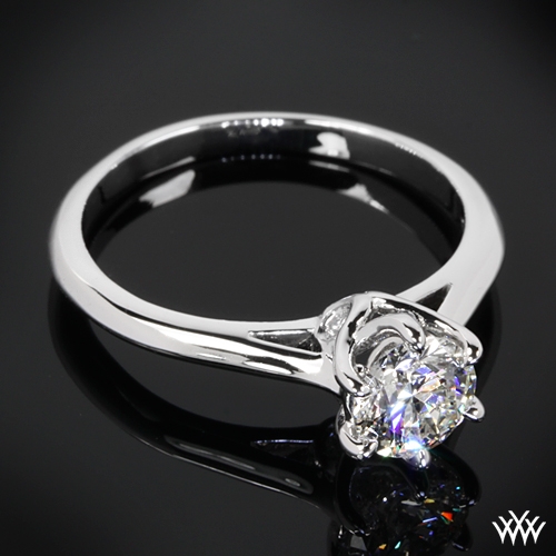 Vatche Swan Solitaire Engagement Ring