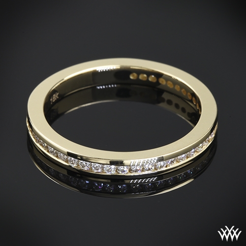 Honey Channel-Set Diamond Wedding Ring