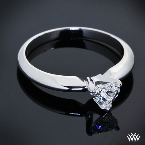3 Prong tiffany style Solitaire Engagement Ring