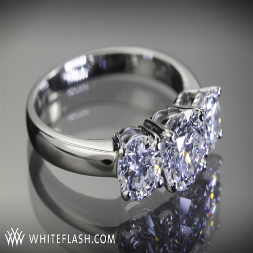 3 Stone Diamond Engagement Ring