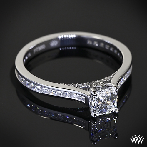 Custom Asscher Diamond Engagement Ring