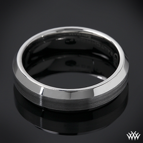 Mirror Edge Wedding Ring by Benchmark