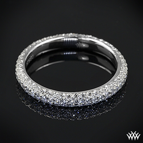 Custom Full Eternity Diamond Wedding Ring