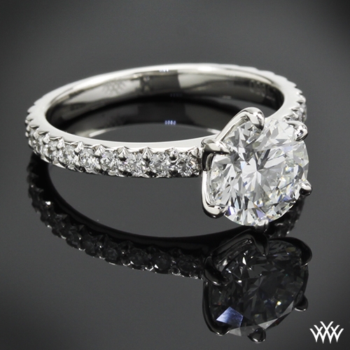 Custom 6 Prong Diamond Engagement Ring
