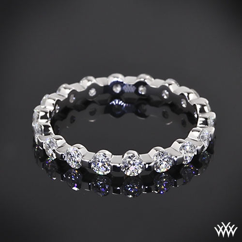 Custom Full Eternity Diamond Wedding Ring