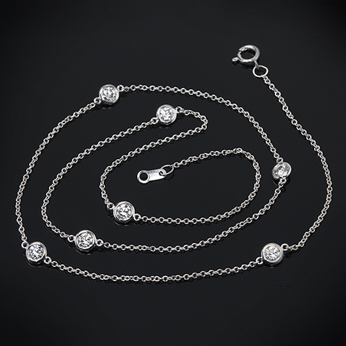 Custom Whiteflash by the Yard Diamond Necklace