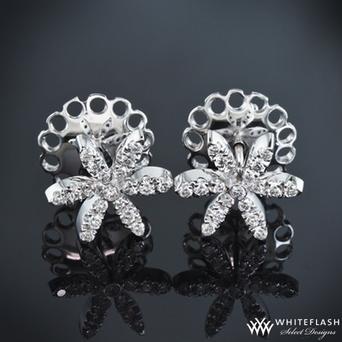 Diamond Floweret Earrings