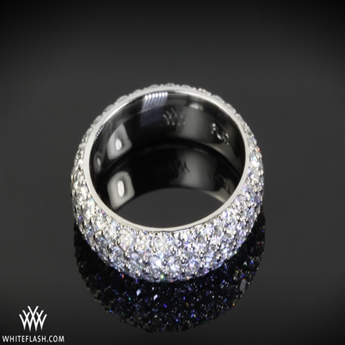 Diamond Pave Wedding Band