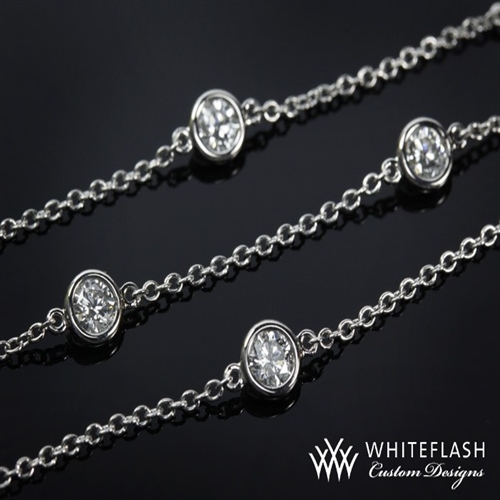 Whiteflash by the Yard Diamond Pendant