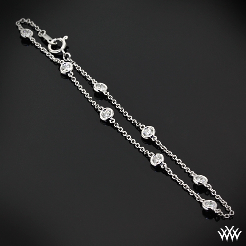 Whiteflash by the Yard Diamond Bracelet