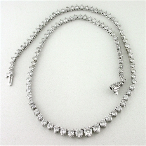 Graduated Diamond Necklace