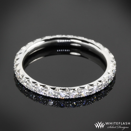 Lotus Diamond Wedding Ring