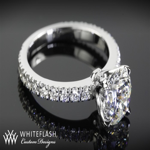 Novo Inspired Diamond Engagement Ring