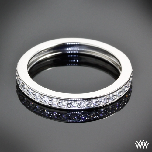 Semi Custom Channel Bead-Set  Diamond Wedding Ring