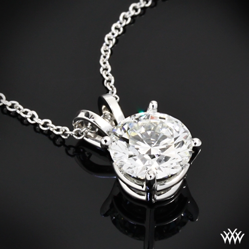 Four-Prong Basket Pendant