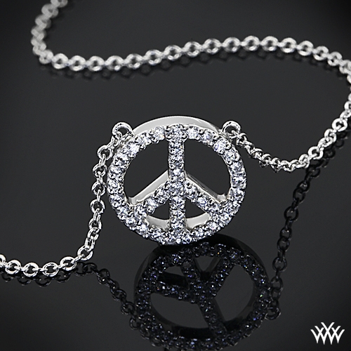 A CUT ABOVE® Peace Diamond Pendant