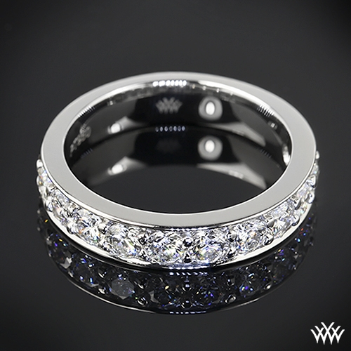 Bead-Set Diamond Right Hand Ring