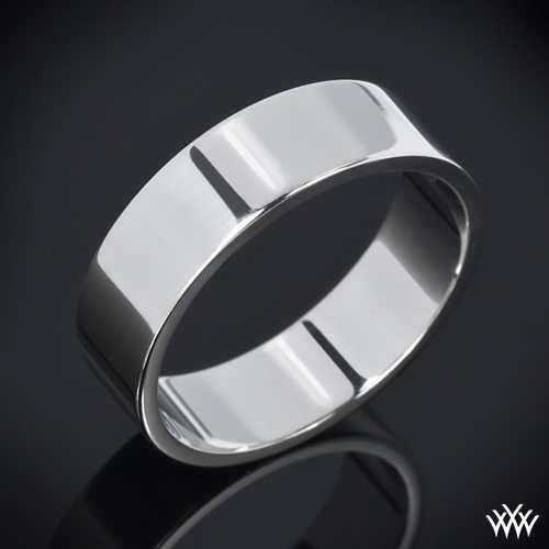 Men's Flat Wedding Band