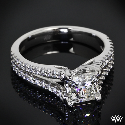 Allegro in D Diamond Engagement Ring