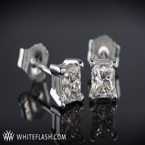 Princess Diamond Earrings