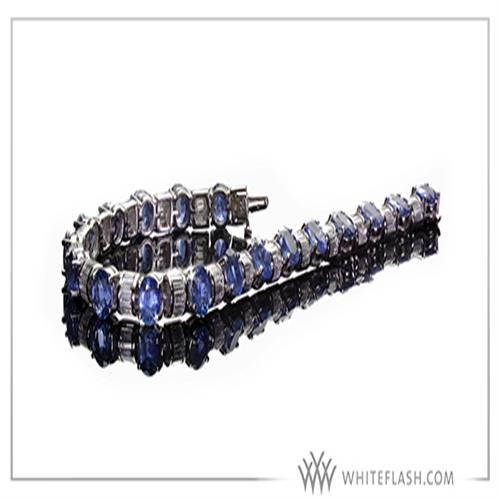 Sapphire and Diamond Bracelet