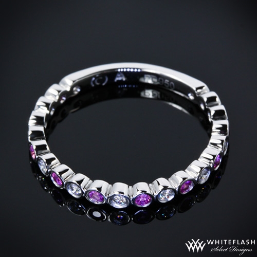 Customized Danielle Jazz Bezel Diamond Right Hand Ring