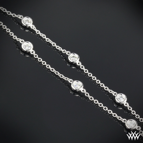 Whiteflash by the Yard Diamond Bracelet