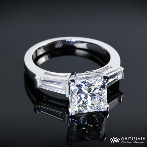 Tapered Baguette Diamond Ring