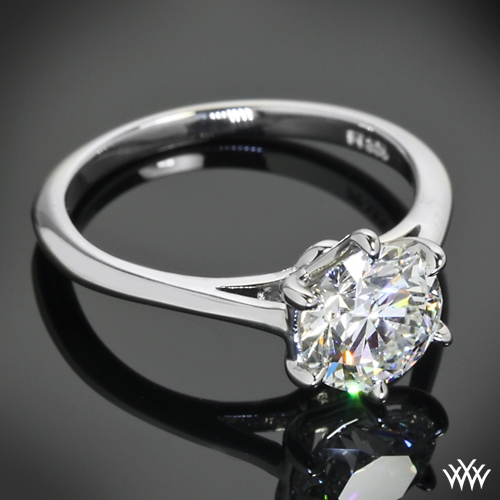 Felicity Solitaire Engagement Ring by Vatche