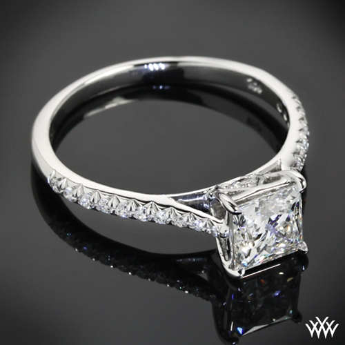 Inara Pave Diamond Engagement Ring by Vatche