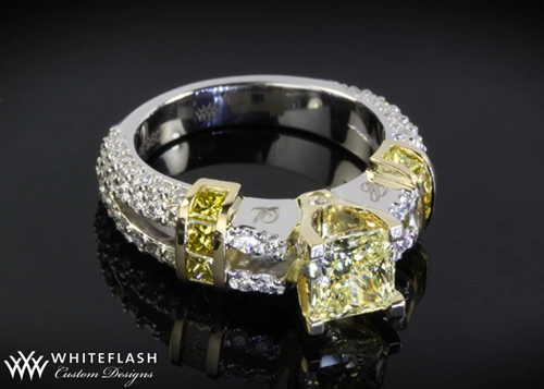 Diamond Pave Engagement Ring