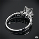 Verragio Dual Row Shared-Prong Diamond Engagement Ring