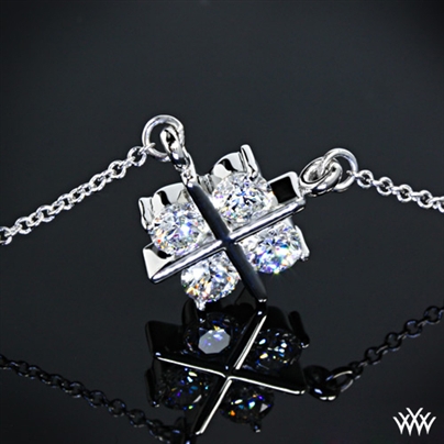 "XO" Diamond Pendant