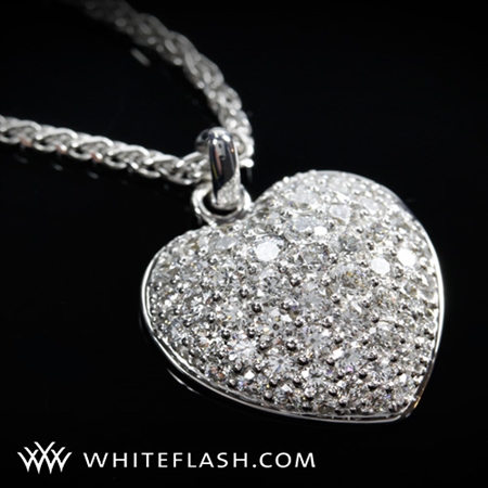 Breathtakingly Gorgeous Diamond Pave Pendant